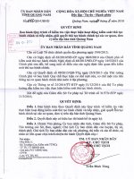 Kiểm soát thủ tục hành chính | Cổng thông tin điện tử - Hội đồng phối hợp phổ biến, giáo dục pháp luật tỉnh Quảng Nam QD 1186 TTHC QD