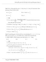 Huong dan giai mot so bai tap nang cao toa do trong khong gian [blogtoanhoc.com]