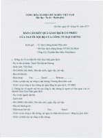 Bao cao ket qua giao dich co phieu sua lai