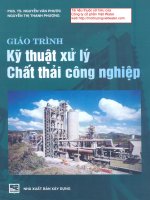 Giao trinh ky thuat xu ly chat thai cong nghiep Nguyen Van Phuoc