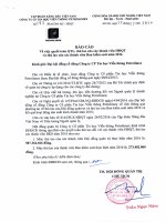 Báo cáo về việc Quyết toán QTL, thù lao của các thành viên HĐQT và thù lao của các thành viên Ban kiểm soát năm 2016