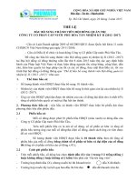 Công ty Cổ Phần Cấp Nước Phú Hoà Tân - Thông báo mời họp Đại hội đồng Cổ đông năm 2015 và Tài liệu họp