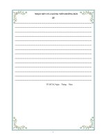 Kế toán doanh thu, chi phí và xác định kết quả kinh doanh tại công ty cổ phần CH hà nội