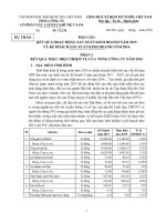 PVX BAO CAO KET QUA SXKD NAM 2015 VA KE HOACH SXKD NAM 2016