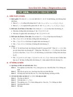 Bai tap trac nghiem Chuyen de Ham so co dap an [blogtoanhoc.com]