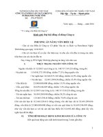 6. Phương án Nâng vốn điều lệ