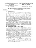 PVX BAO CAO HOAT DONG CUA HDQT NAM 2015 VA KE HOACH NAM 2016