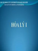 HÓA lý 1 phan 1 khi ly tuong va khi thuc