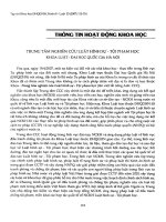 DSpace at VNU: Thông tin hoạt động khoa học: Trung tâm nghiên cứu luật hình sự - Tội phạm học - Khoa học - Đại học Quốc gia Hà Nội