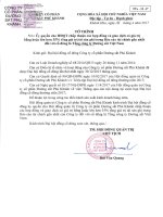 Bổ sung tài liệu họp đại hội đồng cổ đông thường niên năm 2017