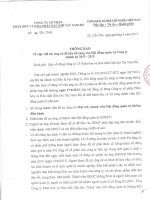 thong bao ung cu hdqt