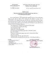 Tên chứng khoán: Cổ phiếu công ty cổ phần đường sắt Phú Khánh