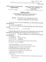 Ngày đăng ký cuối cùng để thực hiện quyền tham dự ĐHĐCĐ thường niên 2015