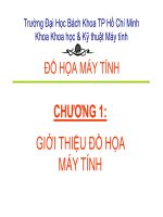 Slide Bài Giảng Đồ Họa Máy Tính Của Trường Đại Học Bách Khoa Thành Phố Hồ Chí Minh | TopTaiLieu.Com