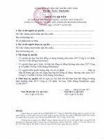 Giay uy quyen danh cho ca nhan