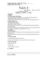 Giáo án lớp 3  hoc kỳ i   trường TH hồng thái tây   tuan3 