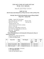 SKKN giải pháp sáng tạo làm đồ dùng đồ chơi tự tạo 