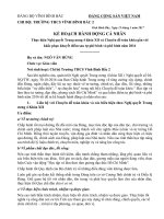 KE HOACH HÀNH ĐỘNG cá NHÂN (1)