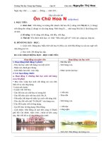 Giáo án tập viết lớp 3  học kì 2 