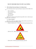 Bien phap to chuc dam bao an toan giao thong