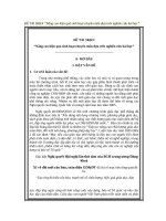 ĐỀ tài SKKN “nâng cao hiệu quả sinh hoạt chuyên môn dựa trên nghiên cứu bài học” 