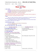 Giáo án kể chuyện lớp 1 HK 2 tuần 25 đến 35 