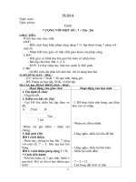 Giáo án lớp 2 trường TH bình khê II   tuan 6 