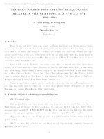 DSpace at VNU: Hiện trạng và biển động sạt lở bờ biển, cửa sông miền Trung Việt Nam trong mười năm gần đây (1990-2000)