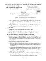 3. Tờ trình quy chế làm việc của ĐHĐCĐ thường niên 2016