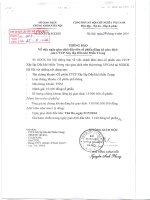 628 Thong bao ngay giao dich dau tien co phieu dang ky giao dich cua PVC MT