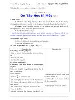 Giáo án tiếng việt lớp 3 tuần 18 