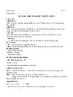 Giao an toan  6 tuan 8 