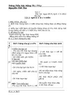 Giáo án lớp 5 trường TH hồng thái tây   tuan2du tich hop 