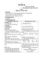 Giáo án lớp 3  hoc kỳ i   trường TH hồng thái tây   tuan 8 