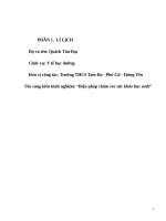 SKKN biện pháp chăm sóc sức khỏe học sinh 