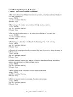 Global marketing management 8th edition keegan test bank 