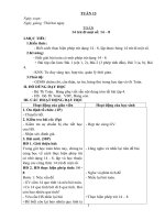 Giáo án lớp 2 trường TH bình khê II   TUAN 13  