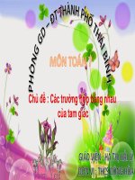 Chương II. §3. Trường hợp bằng nhau thứ nhất của tam giác: cạnh-cạnh-cạnh (c.c.c)