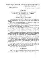 1649 QĐ-BKHCN - Quyết định về việc giao dự toán chi ngân sách nhà nước năm 2017 (đợt 5) cho các đơn vị trực thuộc Bộ Khoa học và Công nghệ