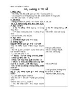 BÀI 8  ăn UỐNG SẠCH sẽ 