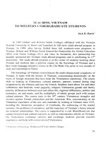 DSpace at VNU: Teaching Vietnam to Western Undergraduate Students