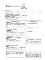 Giáo án lớp 2 trường TH bình khê II   TUAN 10 