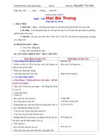 Giáo án chính tả lớp 3  Học Kì 2