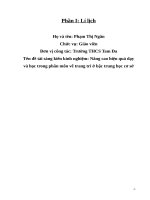 SKKN nâng cao hiệu quả dạy và học trong phân môn vẽ trang trí ở bậc trung học cơ sở 