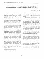 DSpace at VNU: Phát triển nông sản hàng hóa ở Việt Nam trong giai đoạn hiện nay: Những vẫn đề đặt ra và giải pháp