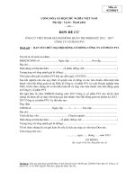 5.2 Đơn đề cử 4.2. Don de cu