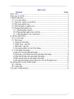 SKKN Một số kinh nghiệm tổ chức dạy học phân hóa đối tượng trong môn Hóa học THCS.