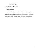 SKKN phát triển bài toán thành các bài toán mới nhằm phát huy  năng lực tư duy của học sinh trong chương trinh toán 7’’ 