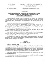 Thông tư hướng dẫn thực hiện qui định về thuế trong hoạt động dầu khí