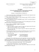 Noi dung 5. To trinh ve viec chi tra thu lao 2011 va du toan thu lao 2012 cua HDQT va BKS